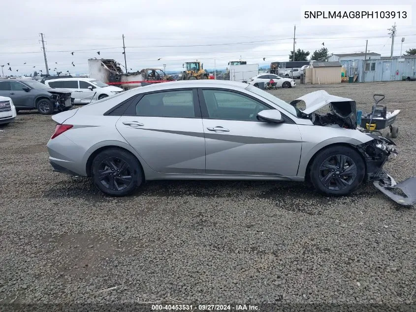 2023 Hyundai Elantra Sel VIN: 5NPLM4AG8PH103913 Lot: 40453531