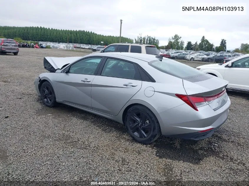 5NPLM4AG8PH103913 2023 Hyundai Elantra Sel