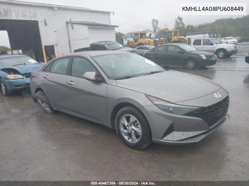 KMHLL4AG8PU608449 2023 Hyundai Elantra Se