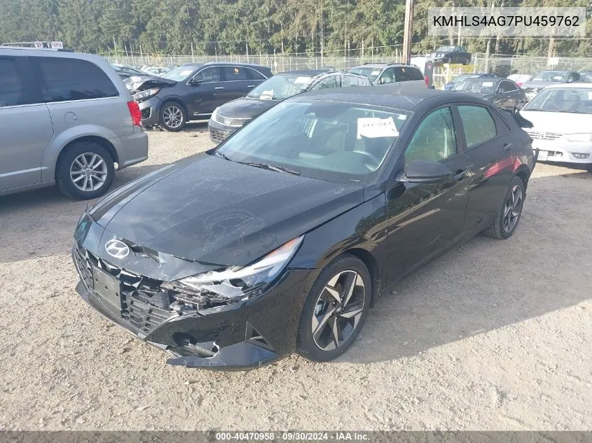 2023 Hyundai Elantra Sel VIN: KMHLS4AG7PU459762 Lot: 40470958