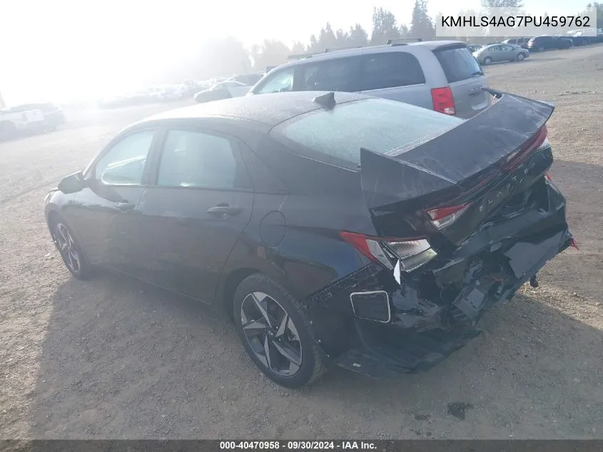 KMHLS4AG7PU459762 2023 Hyundai Elantra Sel