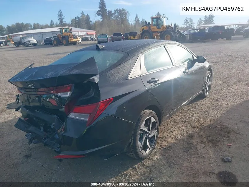 KMHLS4AG7PU459762 2023 Hyundai Elantra Sel