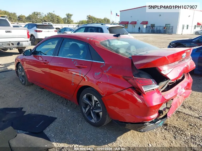 5NPLP4AG1PH107907 2023 Hyundai Elantra Limited