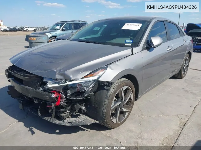 KMHLS4AG9PU404326 2023 Hyundai Elantra Sel