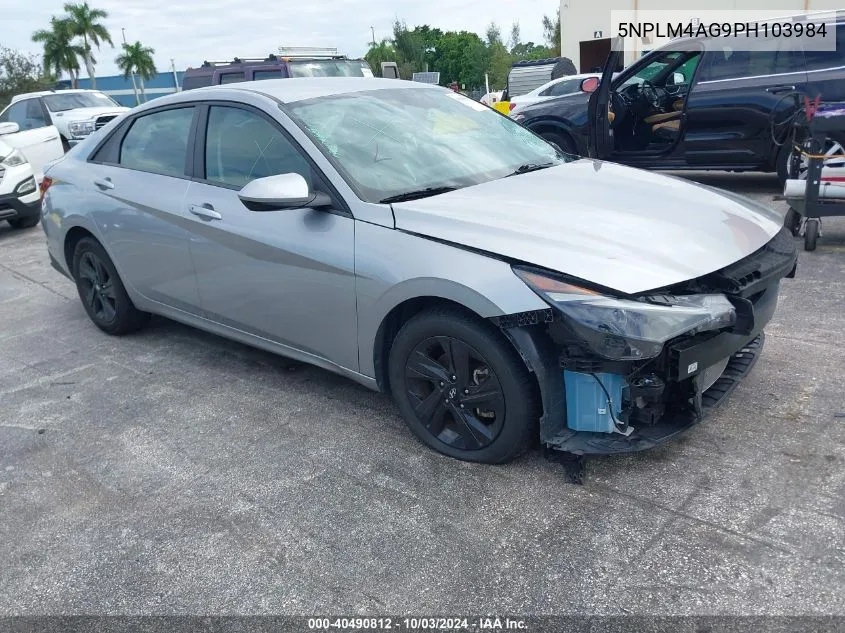 5NPLM4AG9PH103984 2023 Hyundai Elantra Sel