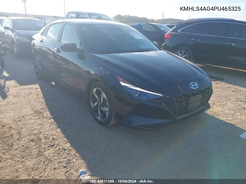 KMHLS4AG4PU465325 2023 Hyundai Elantra Sel