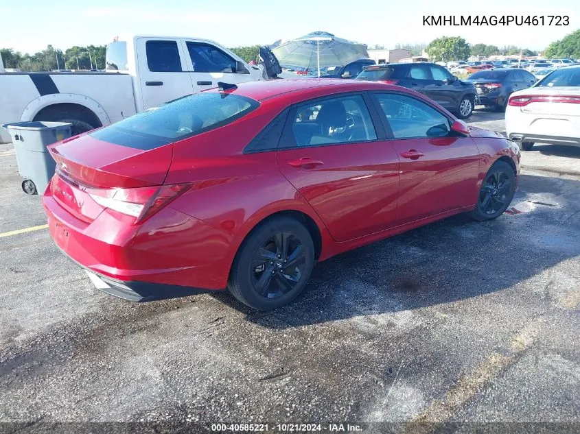 2023 Hyundai Elantra Sel VIN: KMHLM4AG4PU461723 Lot: 40585221