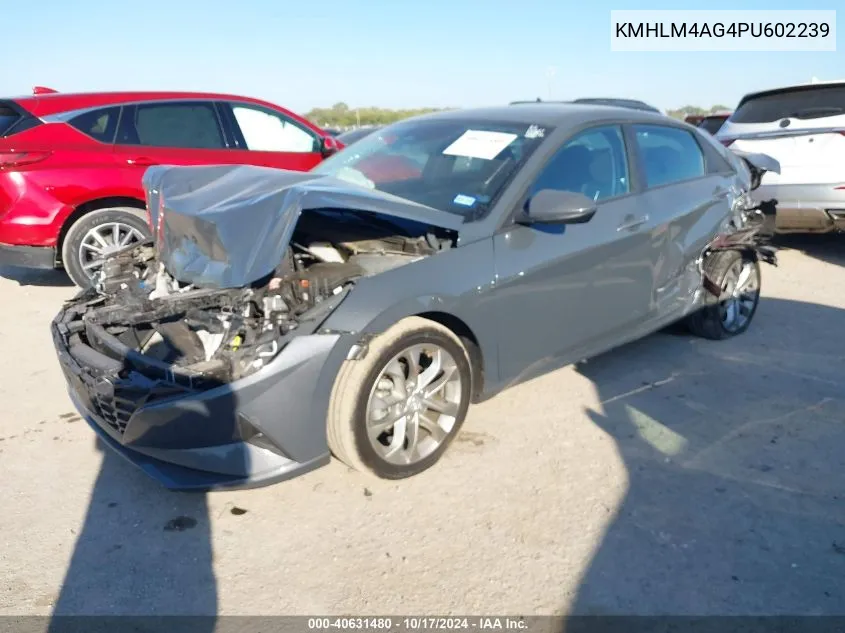 KMHLM4AG4PU602239 2023 Hyundai Elantra Sel