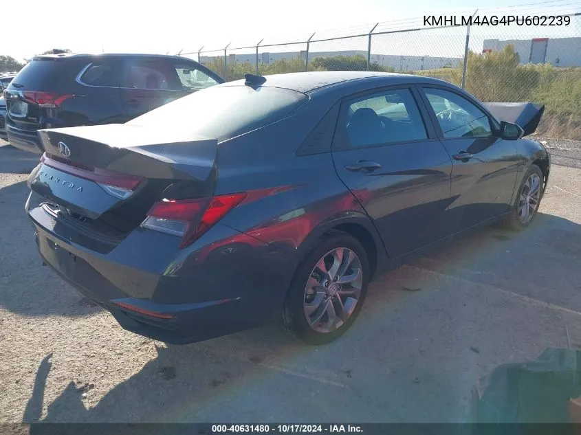 KMHLM4AG4PU602239 2023 Hyundai Elantra Sel