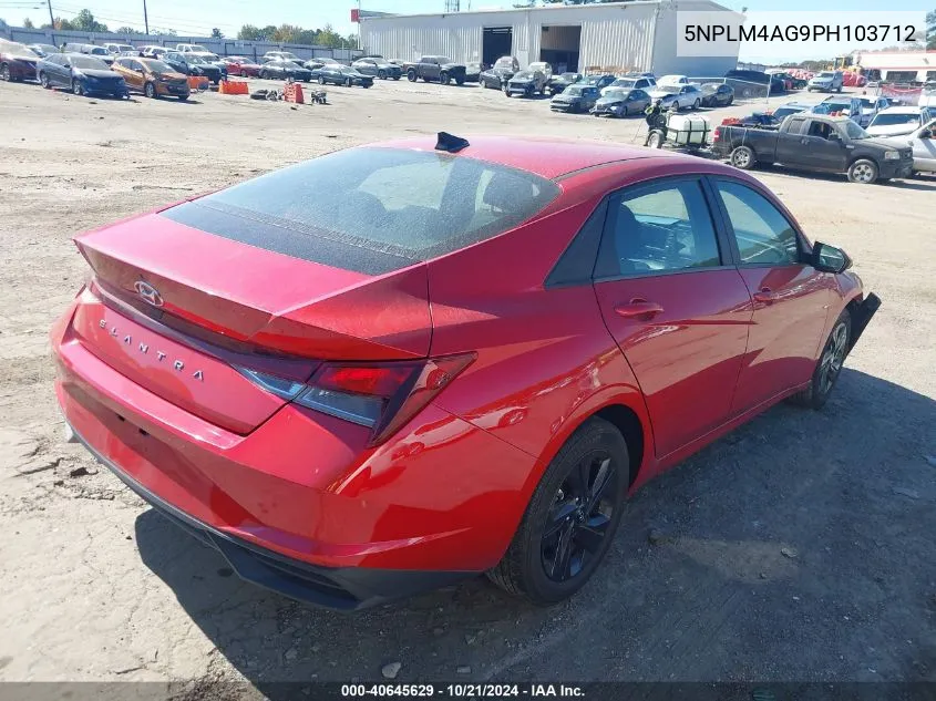 5NPLM4AG9PH103712 2023 Hyundai Elantra Sel