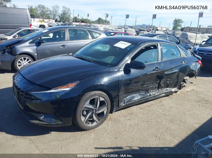 KMHLS4AG9PU560768 2023 Hyundai Elantra Sel