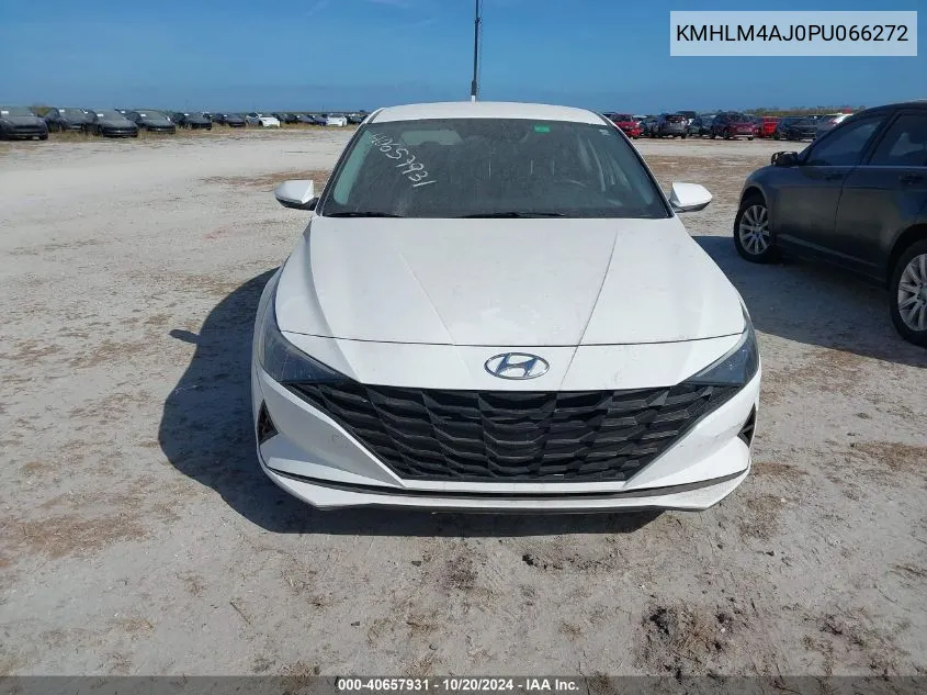 2023 Hyundai Elantra Blue VIN: KMHLM4AJ0PU066272 Lot: 40657931