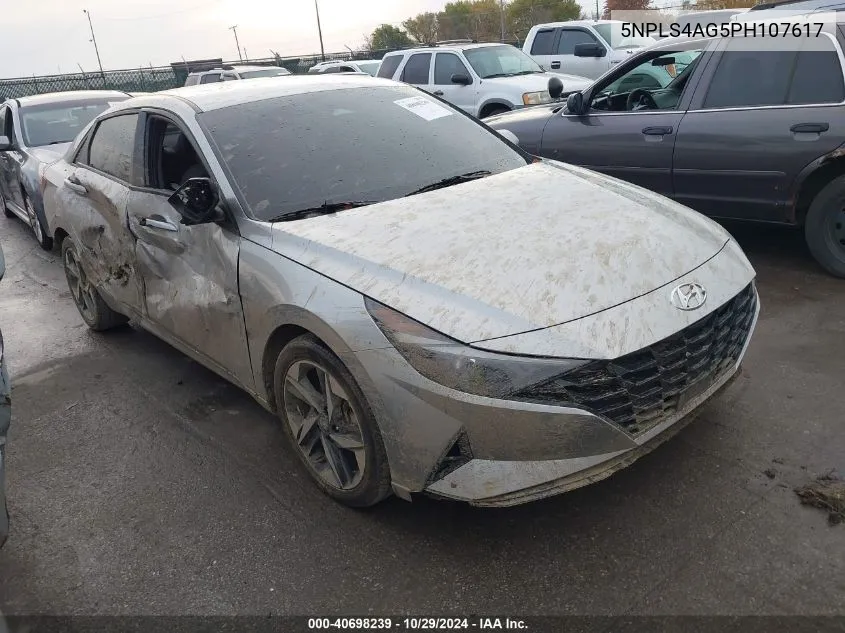 2023 Hyundai Elantra Sel VIN: 5NPLS4AG5PH107617 Lot: 40698239