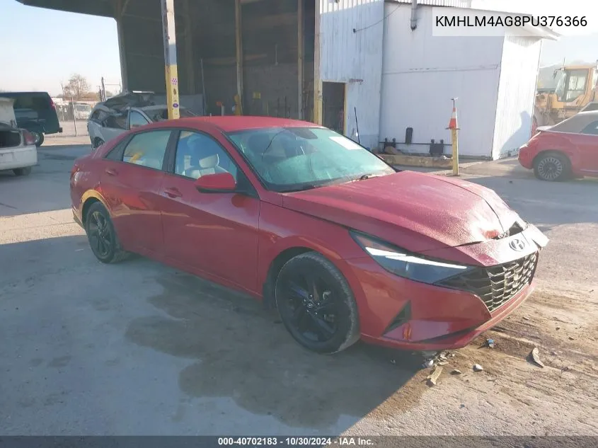 KMHLM4AG8PU376366 2023 Hyundai Elantra Sel