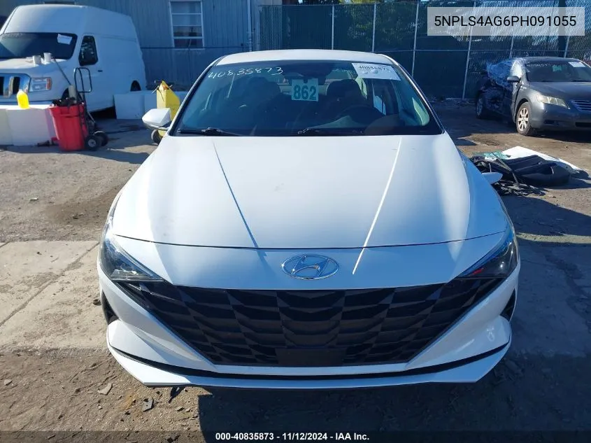 2023 Hyundai Elantra Sel VIN: 5NPLS4AG6PH091055 Lot: 40835873