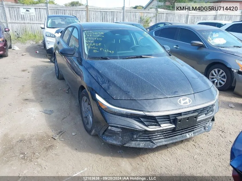 KMHLM4DG5RU714420 2024 Hyundai Elantra Preferred