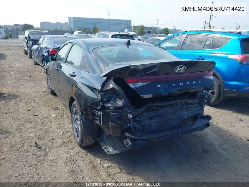 KMHLM4DG5RU714420 2024 Hyundai Elantra Preferred