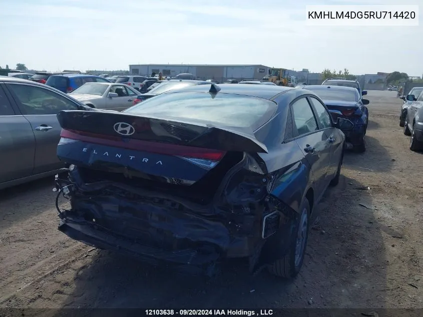 KMHLM4DG5RU714420 2024 Hyundai Elantra Preferred