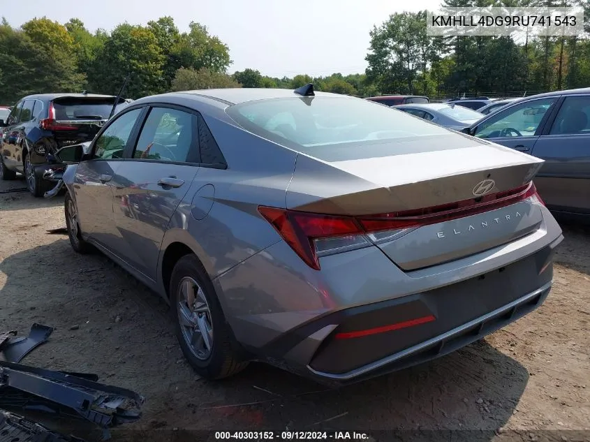 KMHLL4DG9RU741543 2024 Hyundai Elantra Se