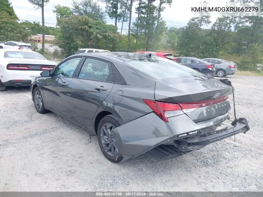 2024 Hyundai Elantra Sel VIN: KMHLM4DGXRU662279 Lot: 40316709