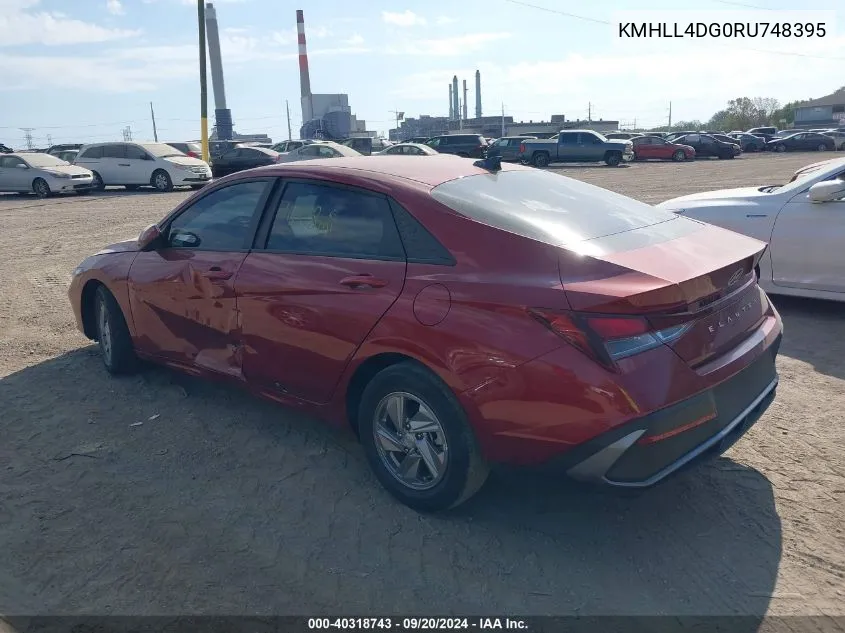 KMHLL4DG0RU748395 2024 Hyundai Elantra Se