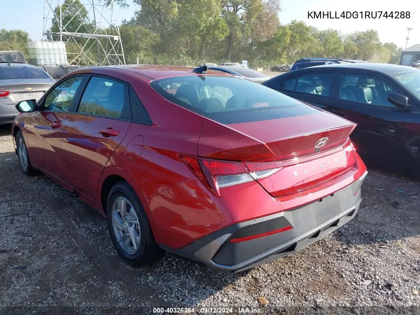 KMHLL4DG1RU744288 2024 Hyundai Elantra Se