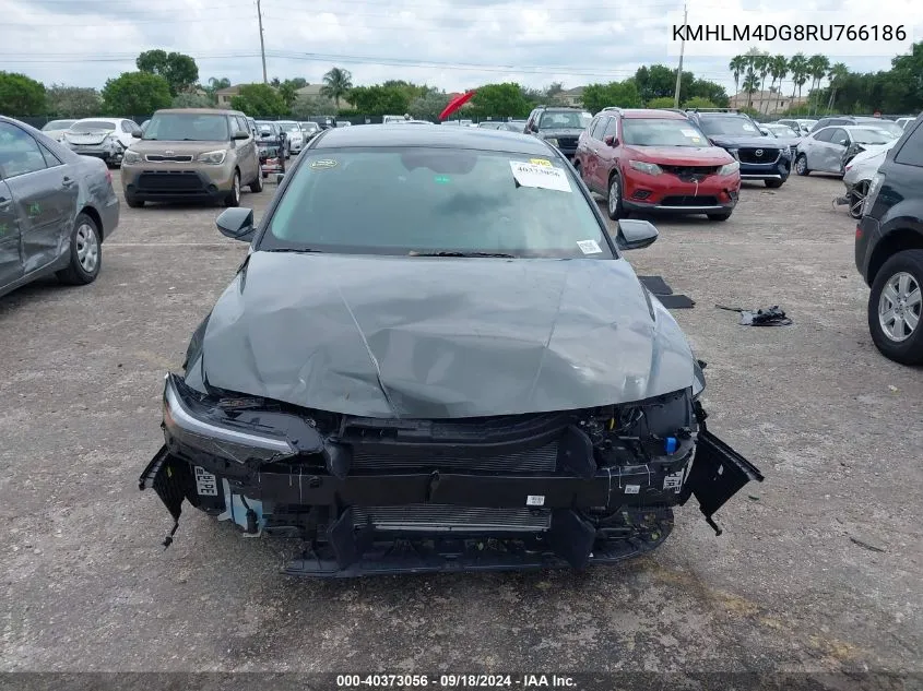 KMHLM4DG8RU766186 2024 Hyundai Elantra Sel