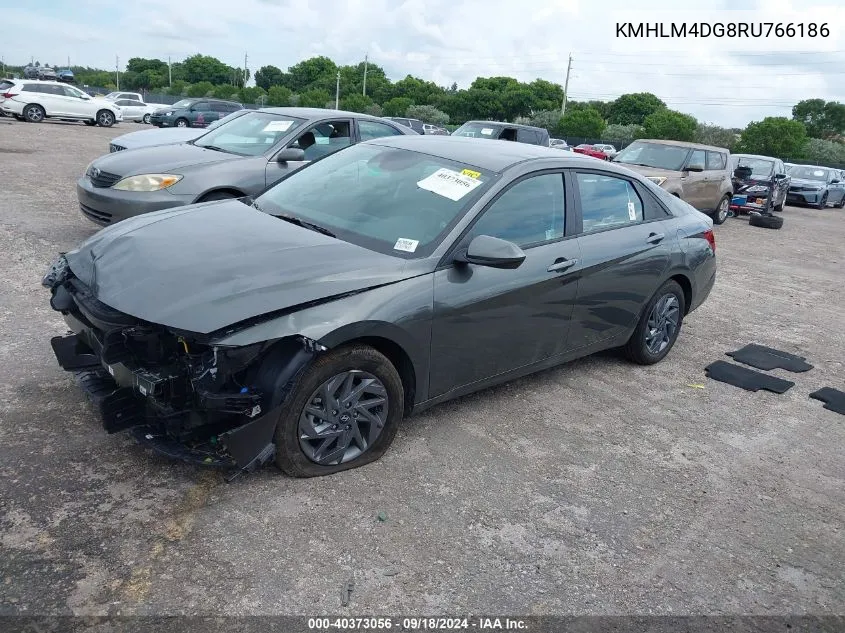 KMHLM4DG8RU766186 2024 Hyundai Elantra Sel