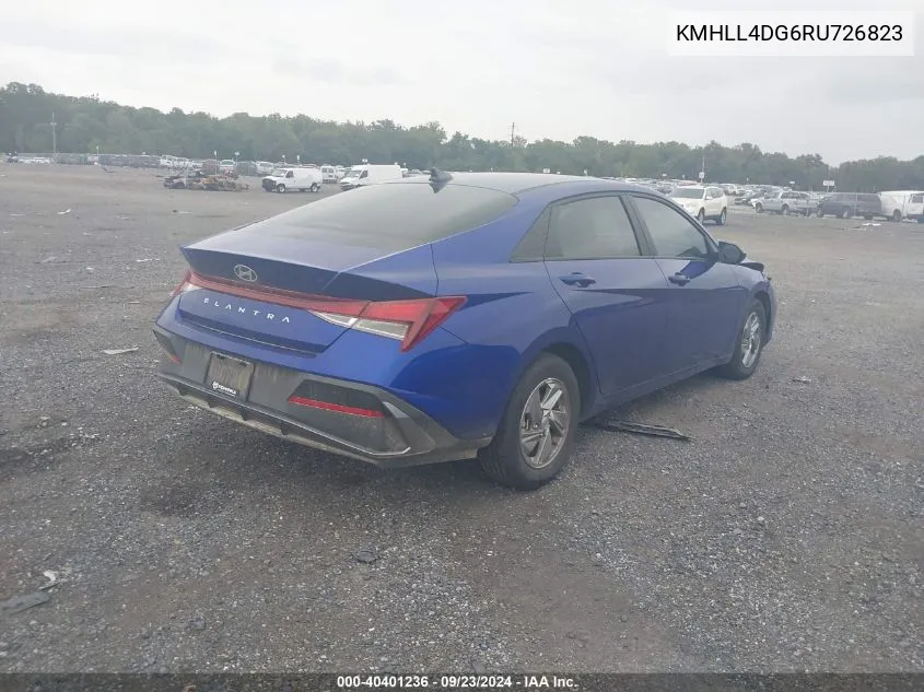 KMHLL4DG6RU726823 2024 Hyundai Elantra Se