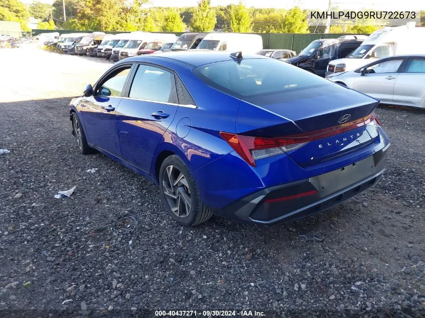 KMHLP4DG9RU722673 2024 Hyundai Elantra Limited