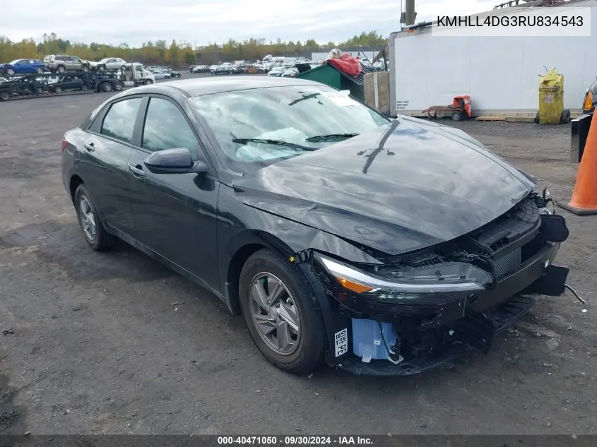 KMHLL4DG3RU834543 2024 Hyundai Elantra Se