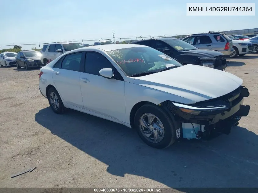 KMHLL4DG2RU744364 2024 Hyundai Elantra Se