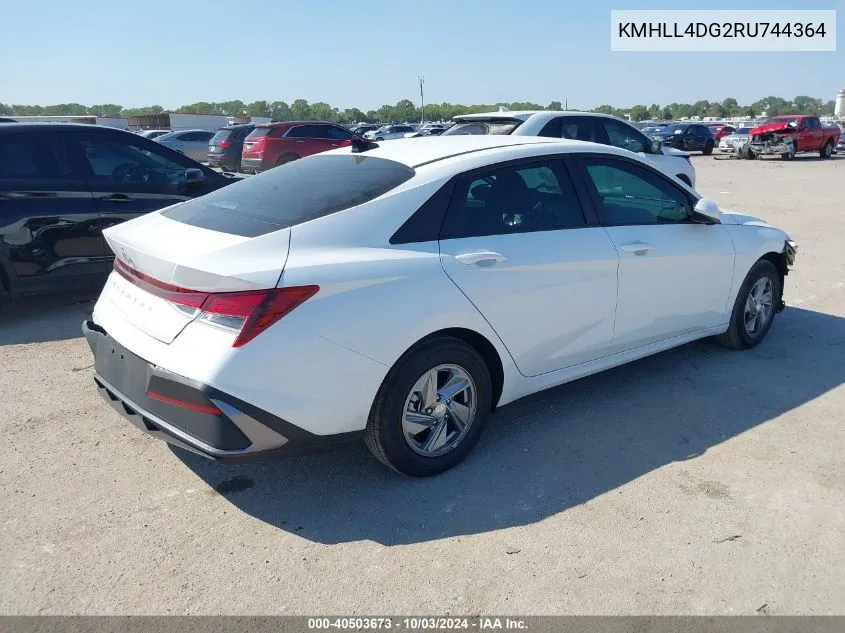 KMHLL4DG2RU744364 2024 Hyundai Elantra Se