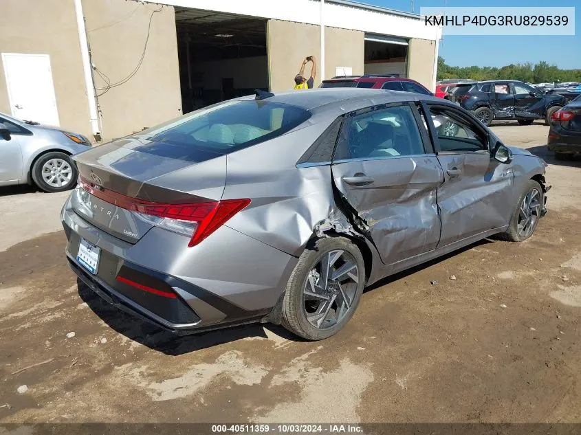 KMHLP4DG3RU829539 2024 Hyundai Elantra Limited