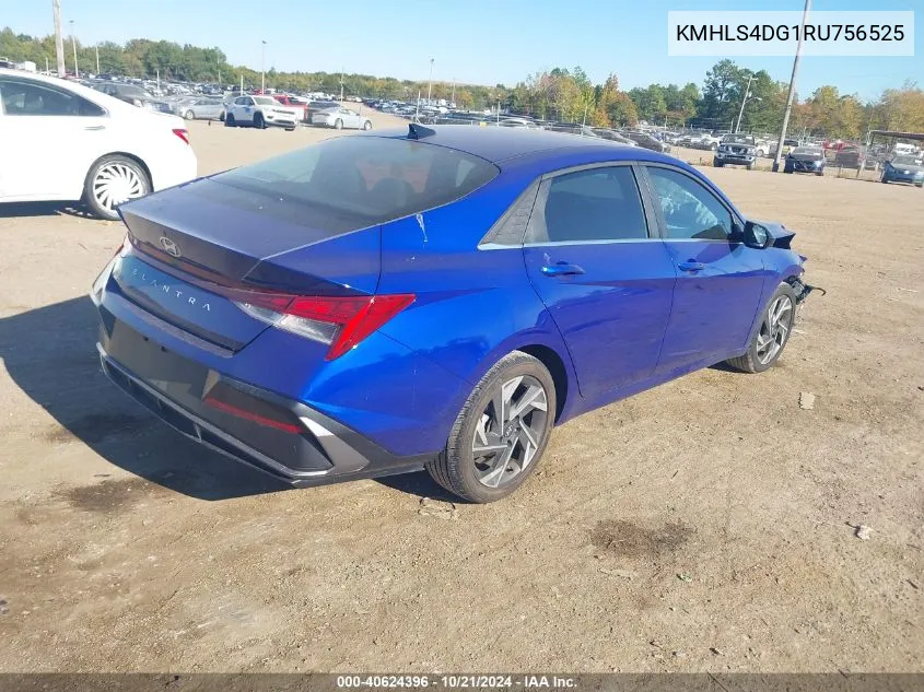 KMHLS4DG1RU756525 2024 Hyundai Elantra Sel