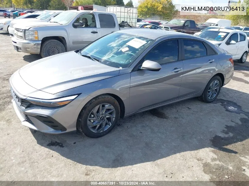 KMHLM4DG0RU796413 2024 Hyundai Elantra Sel