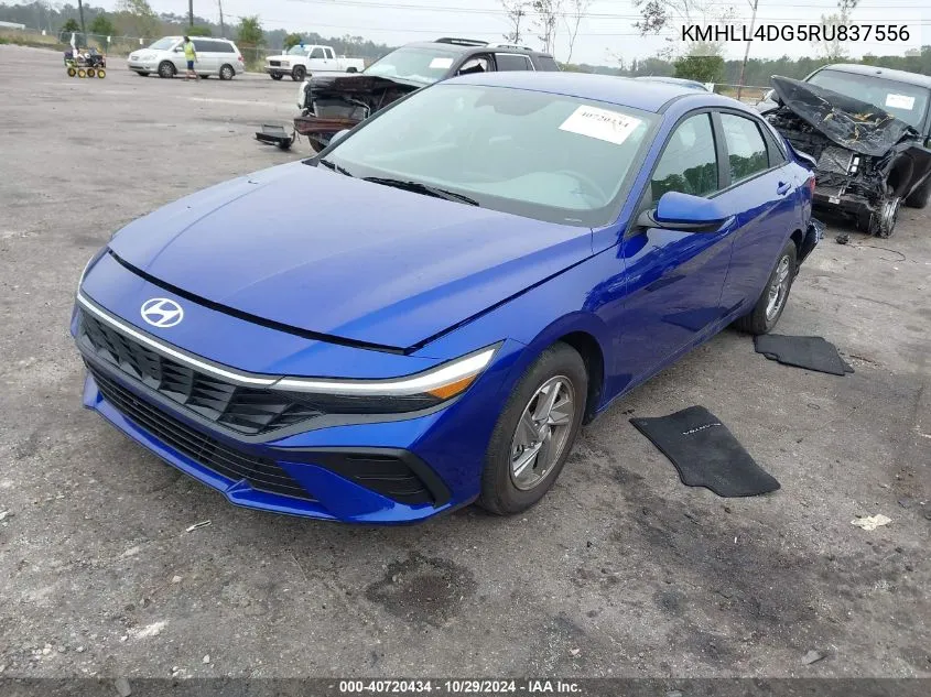 2024 Hyundai Elantra Se VIN: KMHLL4DG5RU837556 Lot: 40720434