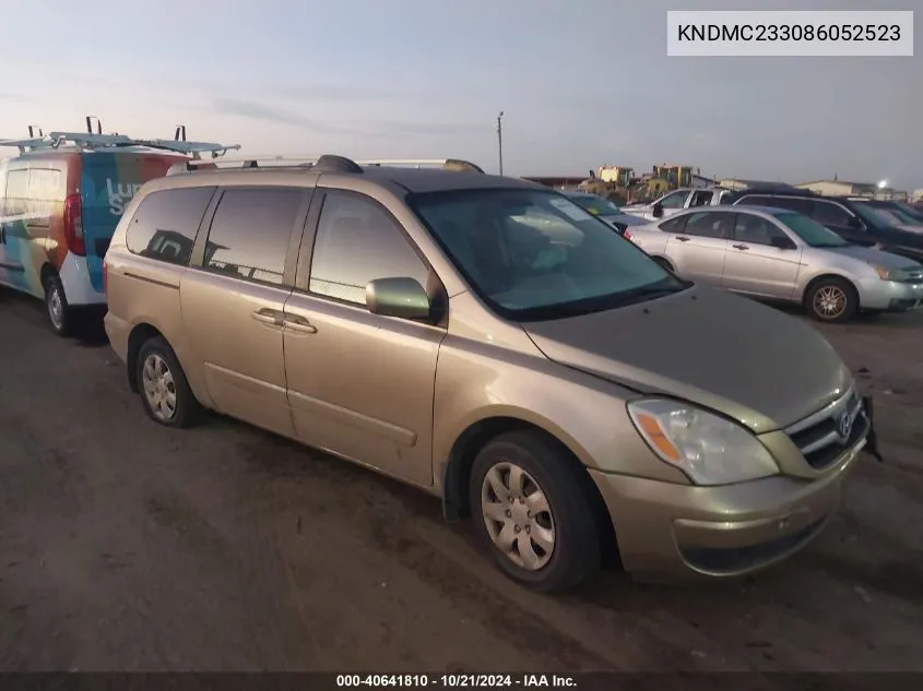 KNDMC233086052523 2008 Hyundai Entourage Gls/Se/Limited