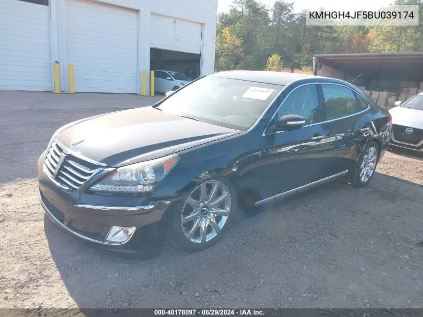 2011 Hyundai Equus Signature VIN: KMHGH4JF5BU039174 Lot: 40178097