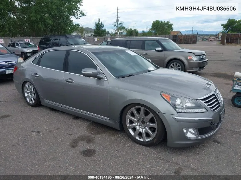 KMHGH4JF4BU036606 2011 Hyundai Equus Signature