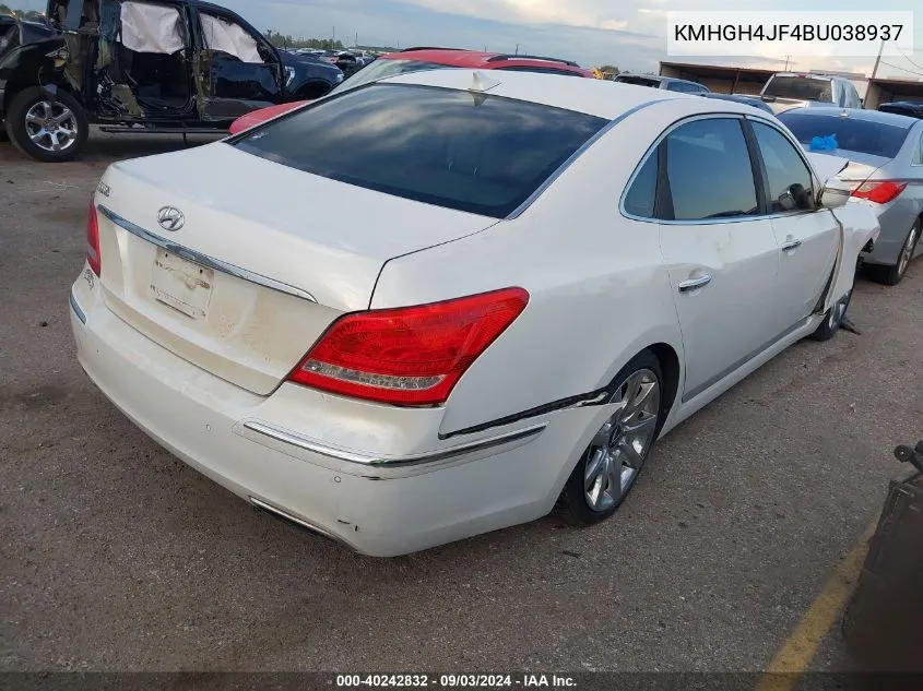 KMHGH4JF4BU038937 2011 Hyundai Equus Signature