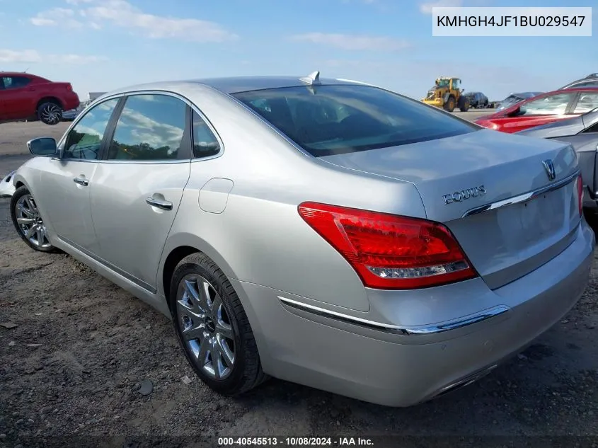 KMHGH4JF1BU029547 2011 Hyundai Equus Signature/Ultimate