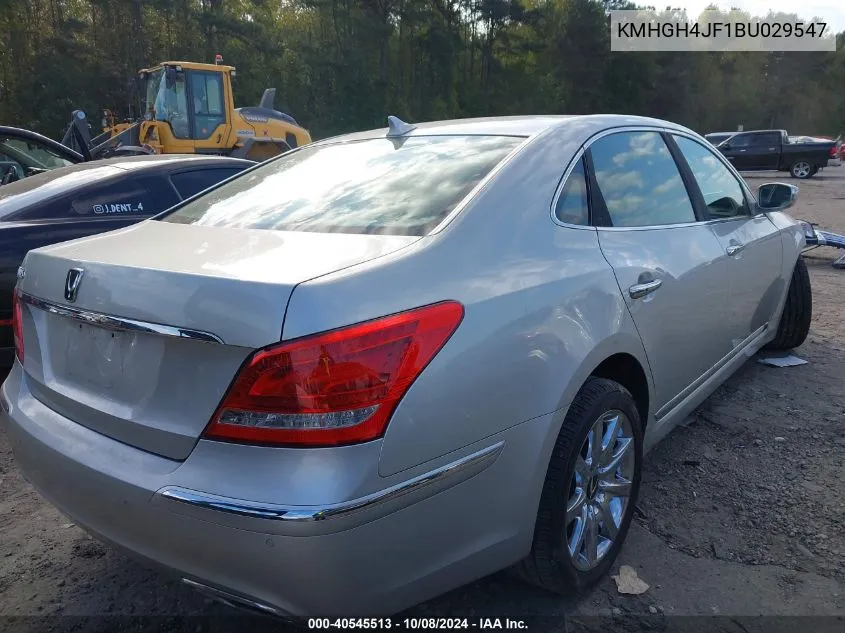 KMHGH4JF1BU029547 2011 Hyundai Equus Signature/Ultimate