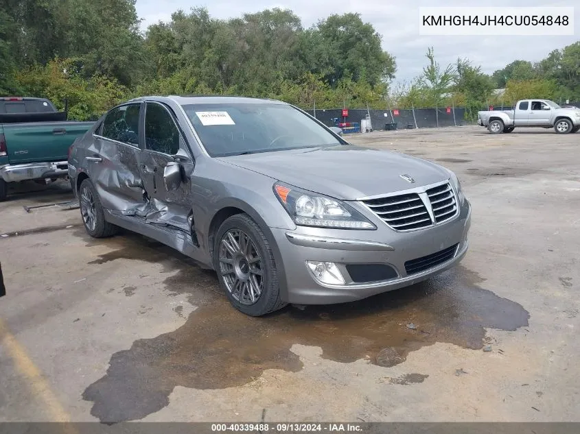 2012 Hyundai Equus Signature VIN: KMHGH4JH4CU054848 Lot: 40339488