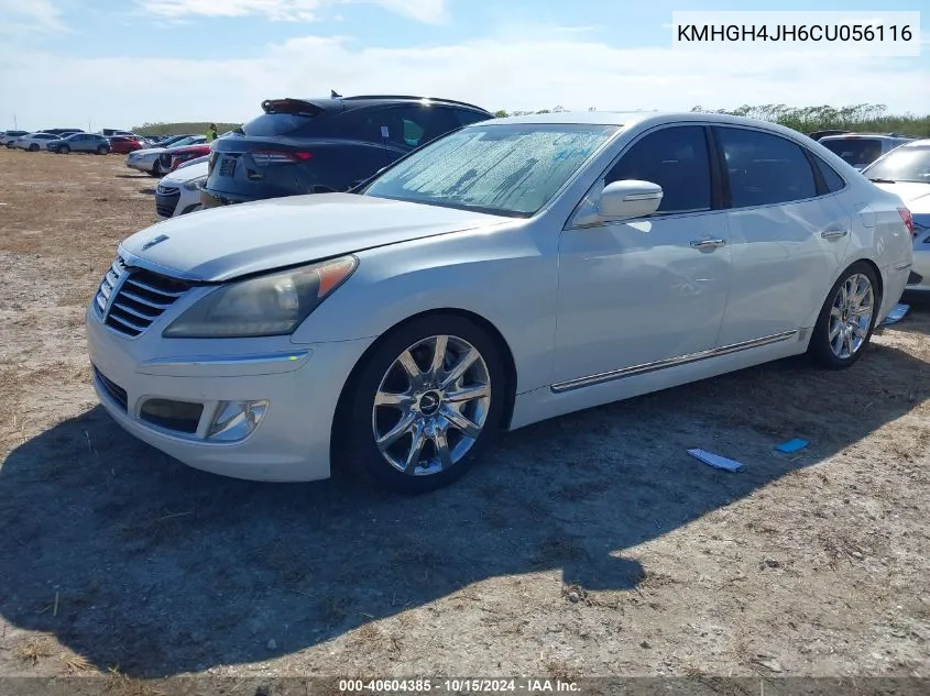 KMHGH4JH6CU056116 2012 Hyundai Equus Signature