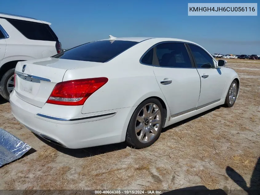 KMHGH4JH6CU056116 2012 Hyundai Equus Signature