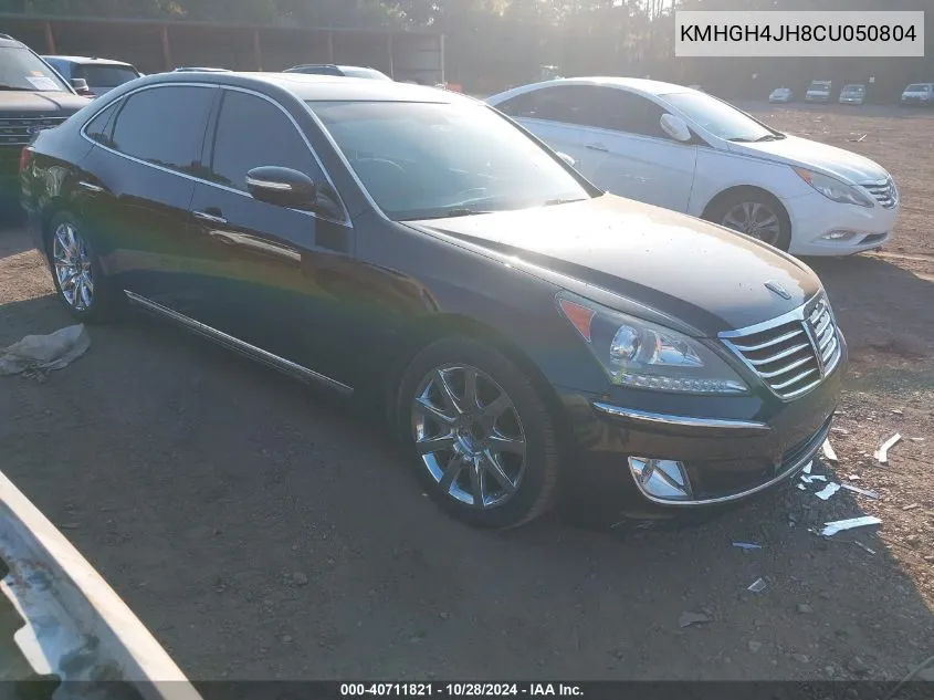 2012 Hyundai Equus Signature VIN: KMHGH4JH8CU050804 Lot: 40711821