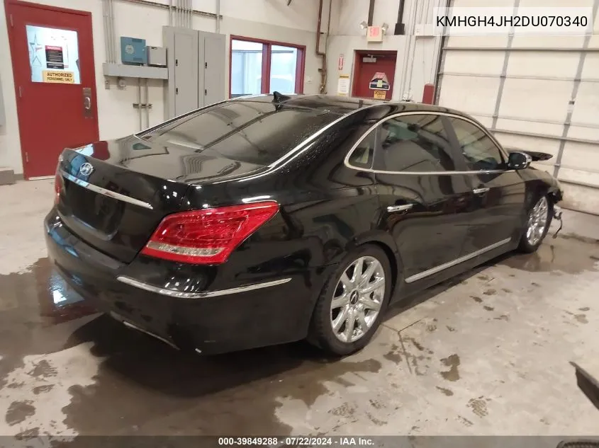 KMHGH4JH2DU070340 2013 Hyundai Equus Signature