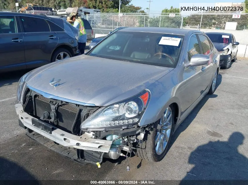 KMHGH4JH4DU072378 2013 Hyundai Equus Signature