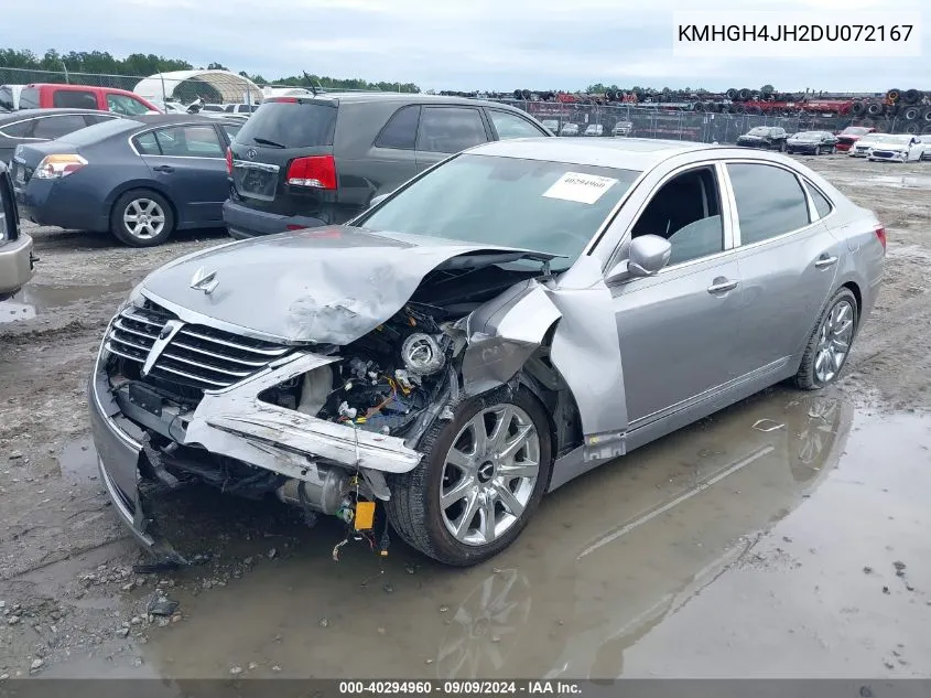 KMHGH4JH2DU072167 2013 Hyundai Equus Ultimate